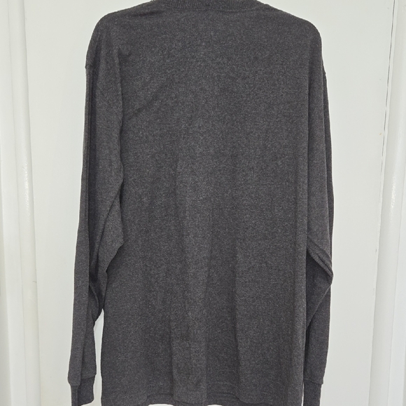 Carhartt Crewneck In Carbon Heather Workwear Pocket Long Sleeve Tee - Picture 7 of 7